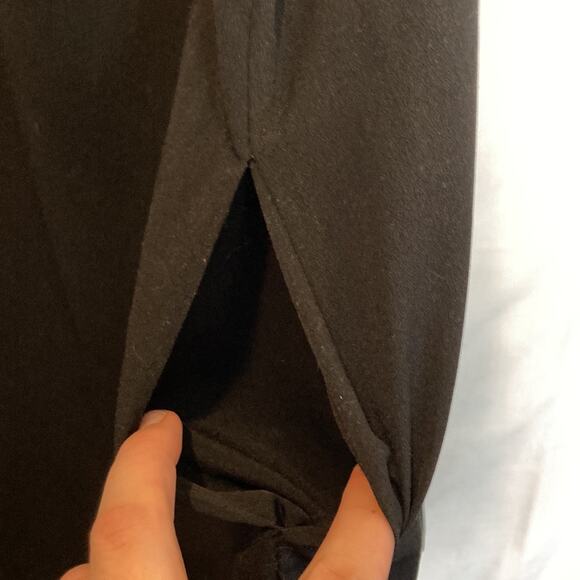 Gary Graham Silk Black Slip Dress Size M/L - Picture 4 of 9